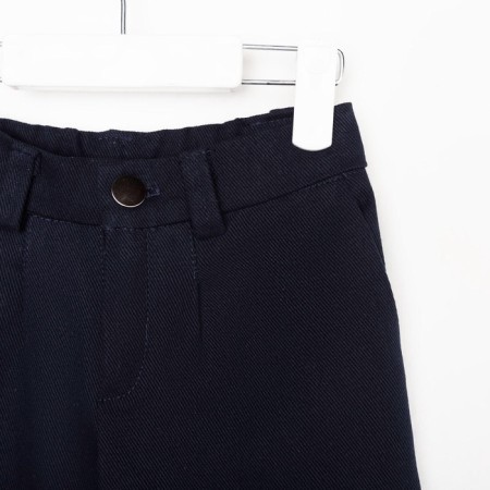 Pants for the boy Minaku: Casual Collection Kids dark blue color, height 110-6