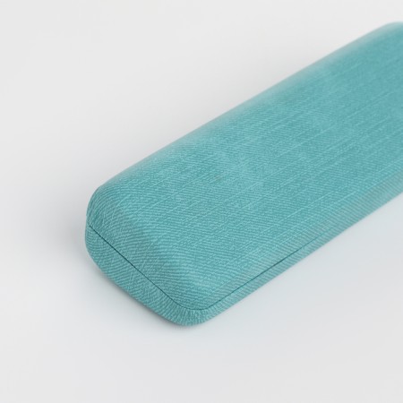 Case for glasses on the cracker, the color is turquoise-2