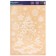 Window sticker "Winter Christmas tree", reusable, 33 x 50 cm, New Year