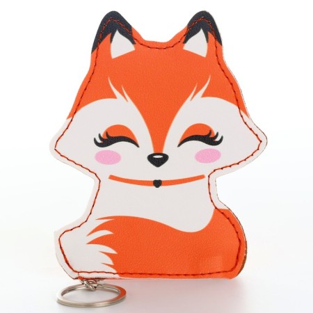Children's wallet "Cute foxes", 8*11 cm-1