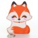Children's wallet "Cute foxes", 8*11 cm
