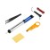 Digital DEKO SI10, 80 W soldering iron, temperature adjustment, case, accessories set 12 pcs