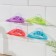Holder for a sponge on a suction cup, 11 × 7 × 4 cm, color mix