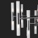 Smart ceiling lamp Bastone, 3W, G4, 60x60x50 cm