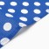 Towel 35x60cm peas 568-5p, blue, waffle, 120g/m, HL100%