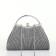 Female bag on farmar, silver color