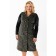 Female dress, size 54, black color, green