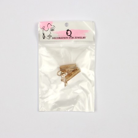 Build for the tape (pair) 20mm, with a chain extension cord, color gold-4
