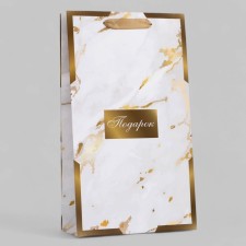 Gift package laminated for two bottles 