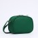 Bag Cross-Bodi with a zipper, green color