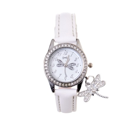 Women's watch, dial d-2.7 cm, eco-leather strap-1