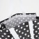 Household bag without fastening, black color