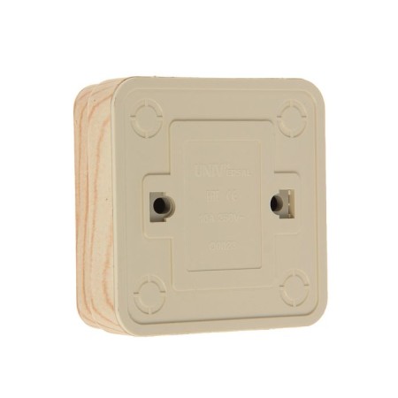 UNIVERSAL Olympus switch, 10 A, 2 keys, external, pine color-1