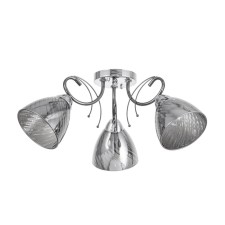 Cellular Bell 3x40W e27 chrome, black chrome 57x57x22 cm