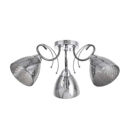 Cellular Bell 3x40W e27 chrome, black chrome 57x57x22 cm