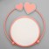Lamp with PDU 1767/3 LED 50W 3000-6000k Dimmer Pink 48x54x6 cm Bayerlux