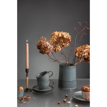 Tkano Kitchen Spirit tea couples set, 275 ml, 2 pcs, dark gray color-1