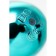 Vibrator "Dryuchka-Help", silicone, mint, 18.5 cm