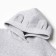 Sweatshirt for a girl, color medium gray melange, height 98 cm (56)