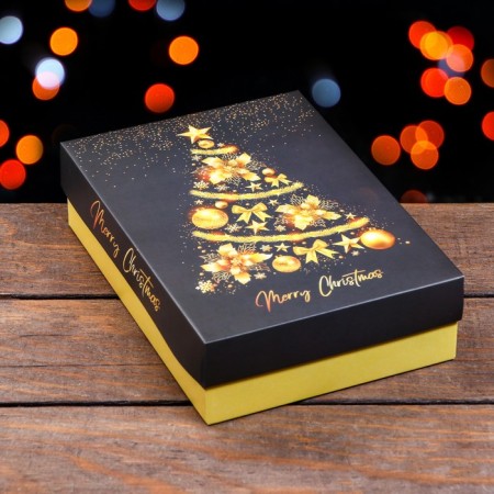 Gift box team "Christmas tree", 21 x 15 x 5.7 cm-1