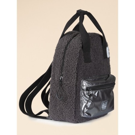 Baby bag, size 9.5x21x26.5 cm, black color-3