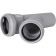 Sewer tee Stout SKB-0015-585845, 58 x 58 mm, 45 °, silent