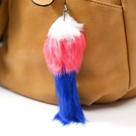 Fluffy on the pendant "Cutie" 4.5 x 4.5 x 12.5 cm, color mix-1