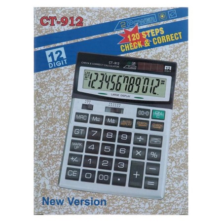 Table calculator, 12 - discharge, CT - 912, medium-6