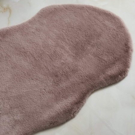 Plush mat Sofi de Marko, size 60x90 cm, color ash rose-2