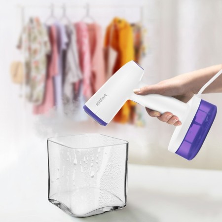 KitFort KT-984-1, manual, 1600 watts, 250 ml, 28 g/min, white-violet-3