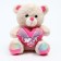 Soft toy "Mishutka", 25 cm, Mix colors
