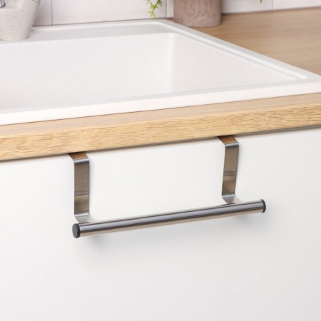 Holder for towels on the door "Classic", 23.5 × 7 × 8 cm, color chromium-3