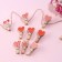 Decorative "hearts" set of 10 pcs.