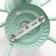 Luracia chandelier 8he27 40W green-white 88x88x37-72 cm Bayerlux