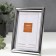 Photo frame plastic 10x15 cm silver (112)
