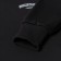 Male sweatshirt was laid down, the color is black, size 52