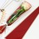 Package for the colors of the "most beautiful", red, 12 x 4 x 44.5 cm