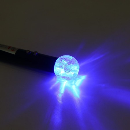 Laser pointer, with carbine, 2 LED, 4 modes, 8.5 x 2 cm, black