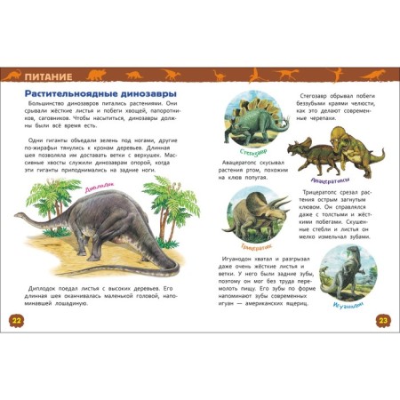 Encyclopedia for kindergarten "Dinosaurs"-3