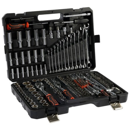 Car tools Kingqueen Wib-80001, 72 tooth, 1/2 3/8 1/4 ", 219 items