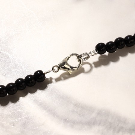 Beads Shar No. 4 "Agat Black", 45cm-2