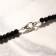 Beads Shar No. 4 "Agat Black", 45cm