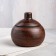 A baking pot with a lid "Lotus", smooth, red clay, 0.7 liters