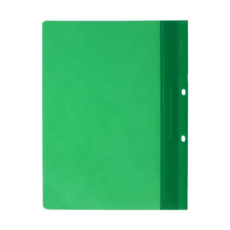 Calligrata, A4, 180 microns, green, transparent top, with perforation folder-3