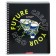 Notebook of 48 sheets in the cage on the crest "sneakers", cover shaking cardboard, UV-keys, mix