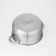 A set of stainless steel pots “Grette”, 3 subjects: 2.3 l, 3.2 l, 4.2 l, covers
