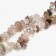 Beads on the thread of crumb "Agat", 84cm