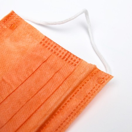 Mask four -layer orange color-3