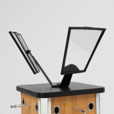 Glasses stand, table, 40 seats, h = 66cm, beige color