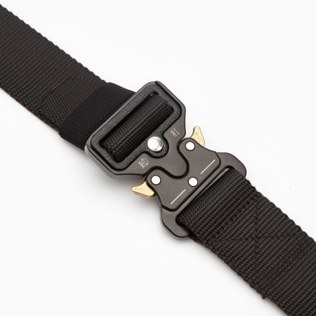 Tactical belt, 125 cm, width 3.7 cm, black-1